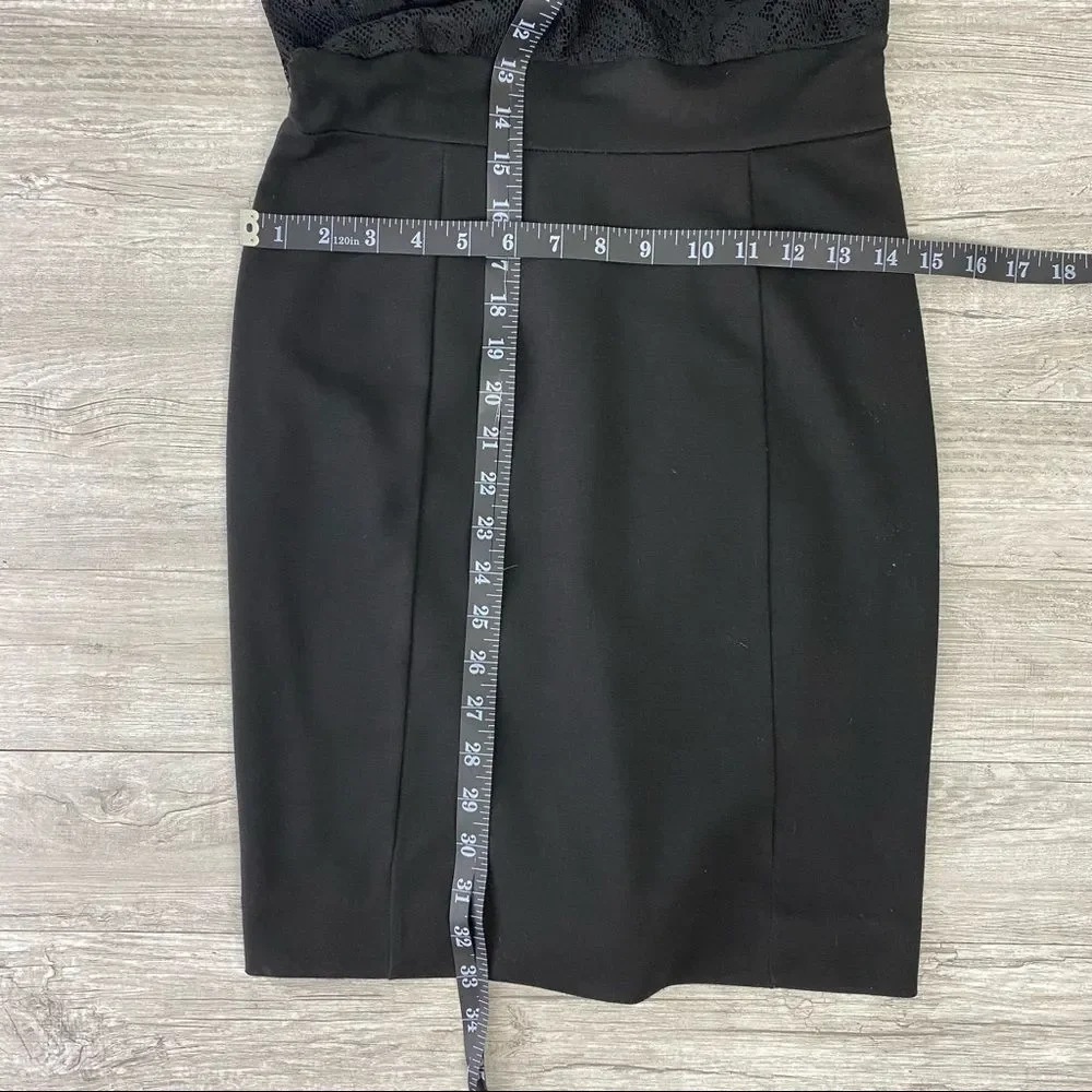 Rhapsody Black Sleeveless Dress